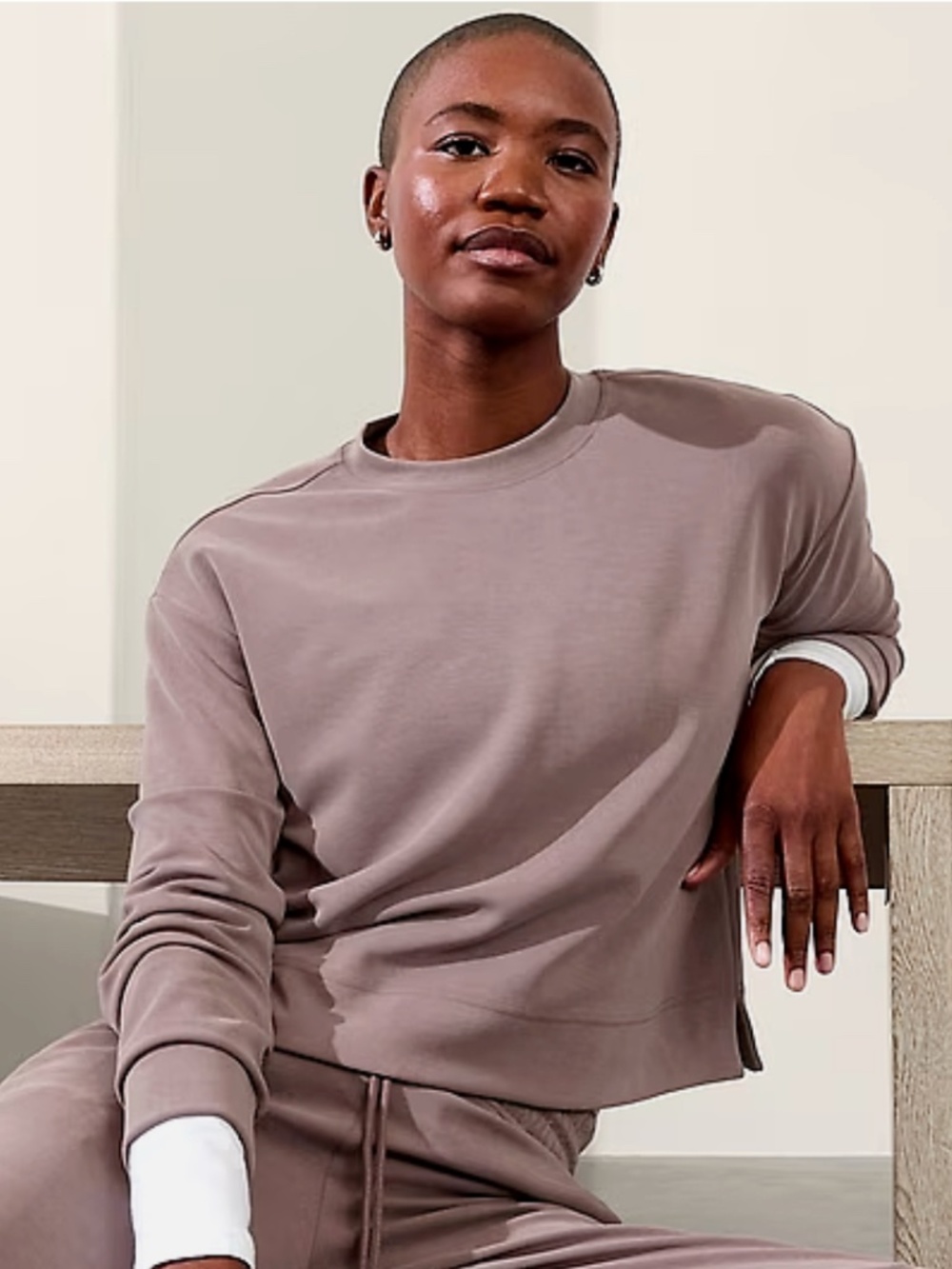 Athleta Women's Seasoft Crewneck Sweatshirt